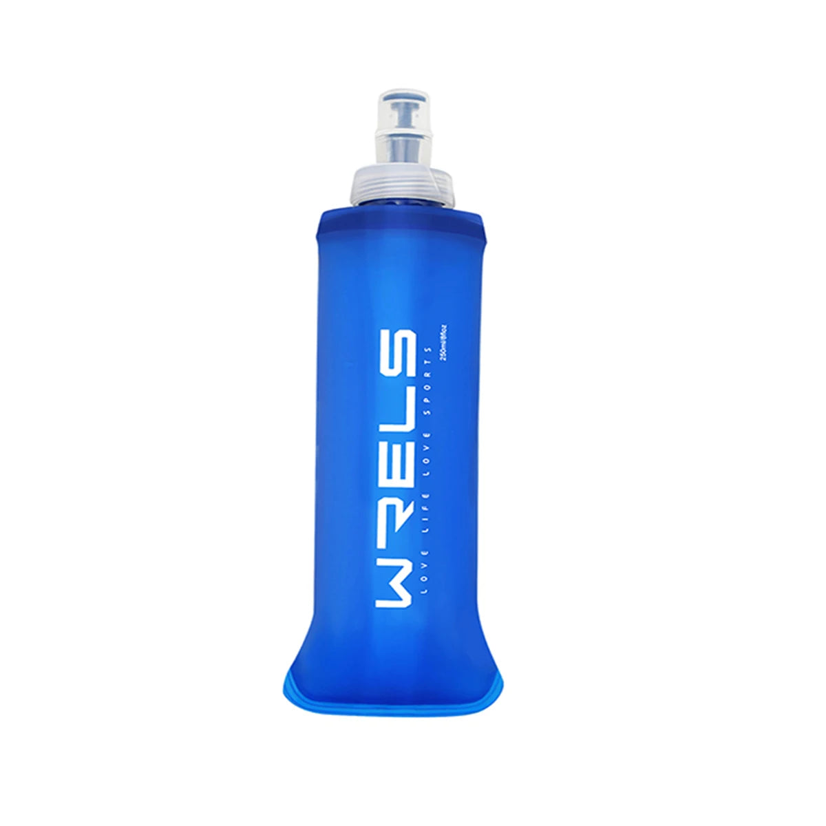 WRELS Soft Folding Water Bottle – BPA-Free Hydration Flask for Outdoor Sports